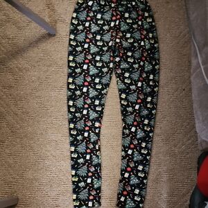 Festive Patterned Women's Leggings